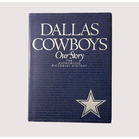 Dallas Cowboys Our Story Authorized Pictorial History by Jeff Guinn 1996 HBDJ - Picture 1 of 12